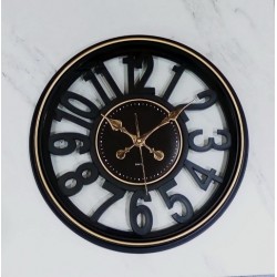 Reloj de pared plastico calado 45cm