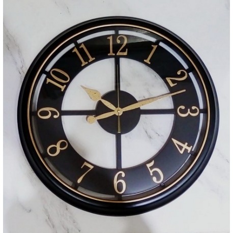 Reloj de pared plastico calado 50cm