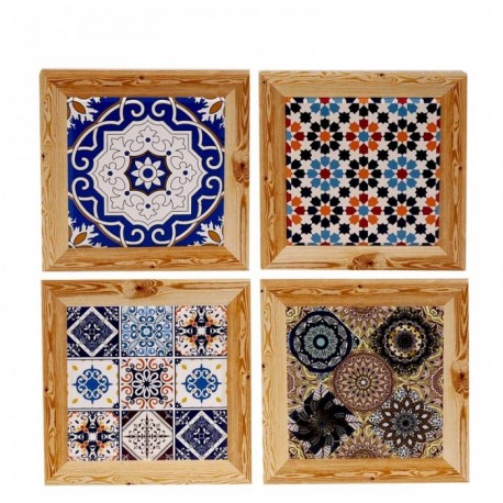 Posa fuente 11x11cm - Mandalas -