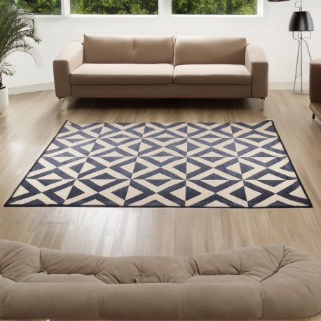 Alfombra/carpeta 100x150cm - Bco/Ng -