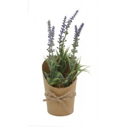 30% Dto. Plantita artificial flor lavanda