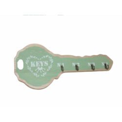 Porta llaves mdf Keys verde 34x14cm