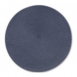 Individual circular 37cm diam. Azul