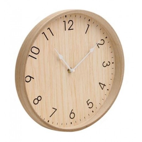 Reloj de madera 30cm